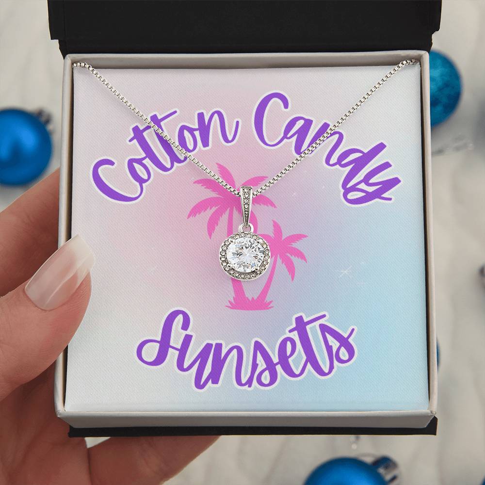 Eternal Hope Necklace - Cotton Candy Sunsets