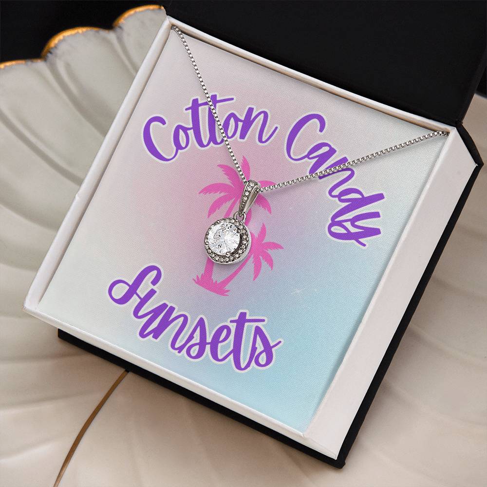 Eternal Hope Necklace - Cotton Candy Sunsets