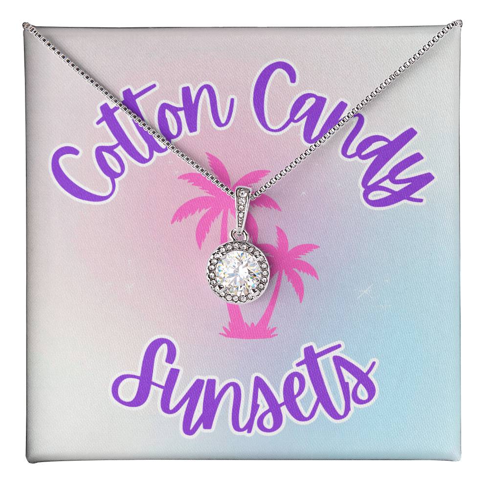 Eternal Hope Necklace - Cotton Candy Sunsets