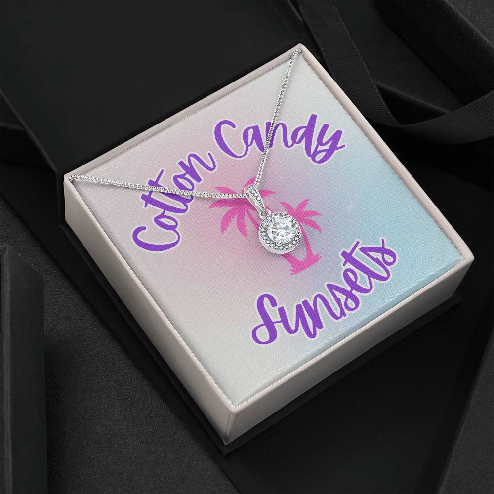 Eternal Hope Necklace - Cotton Candy Sunsets