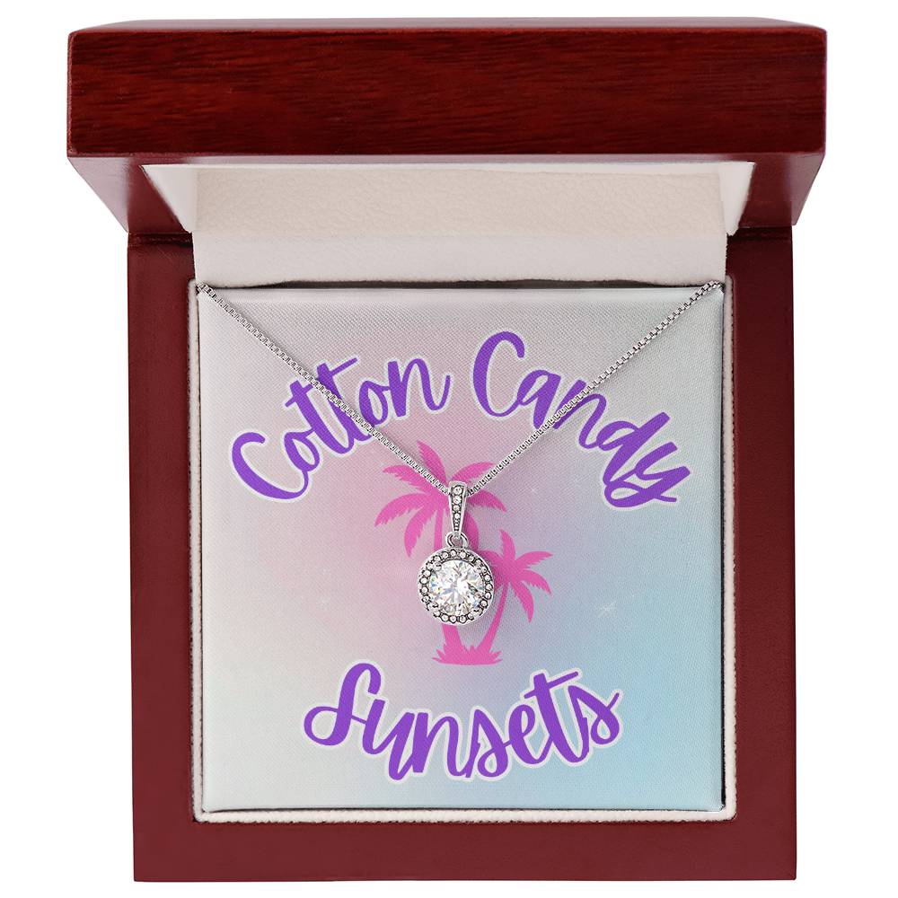 Eternal Hope Necklace - Cotton Candy Sunsets