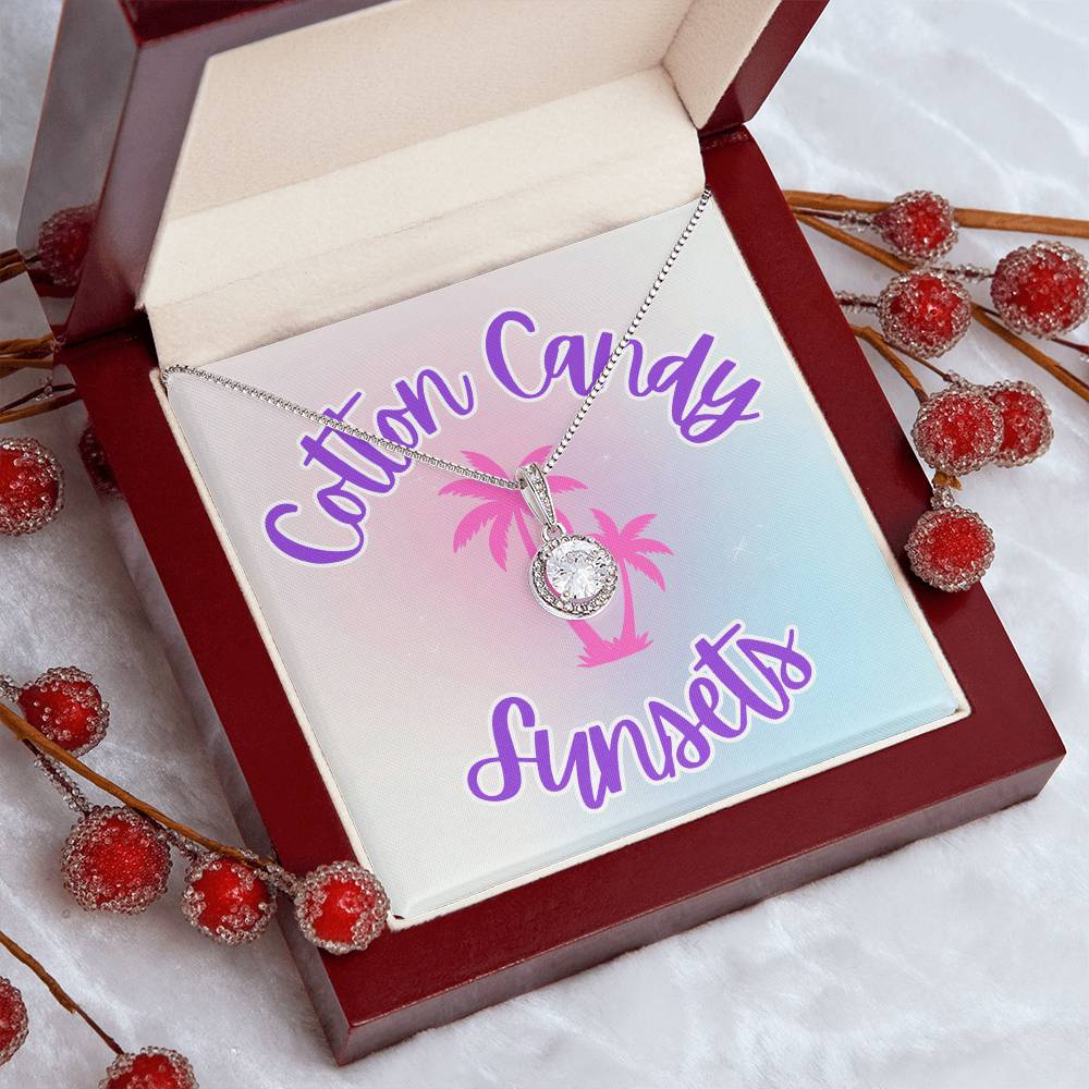 Eternal Hope Necklace - Cotton Candy Sunsets