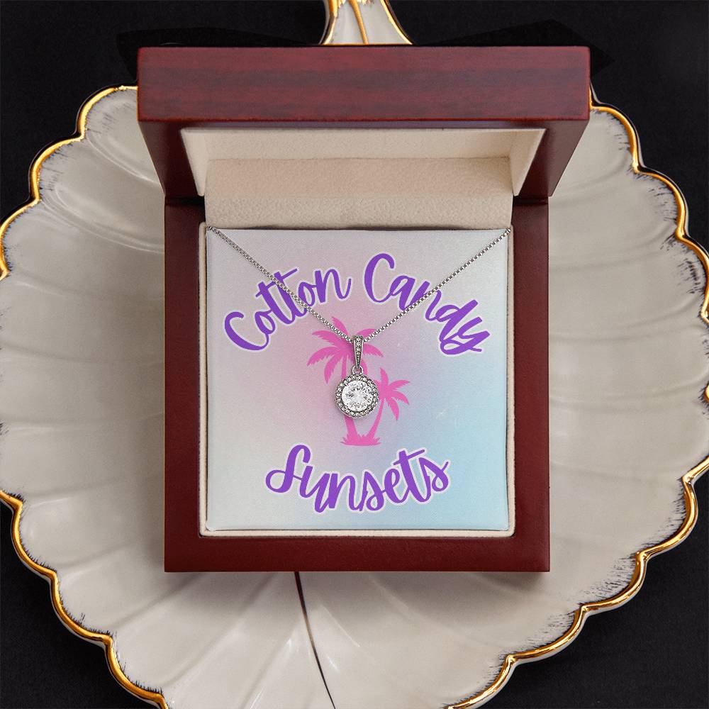 Eternal Hope Necklace - Cotton Candy Sunsets