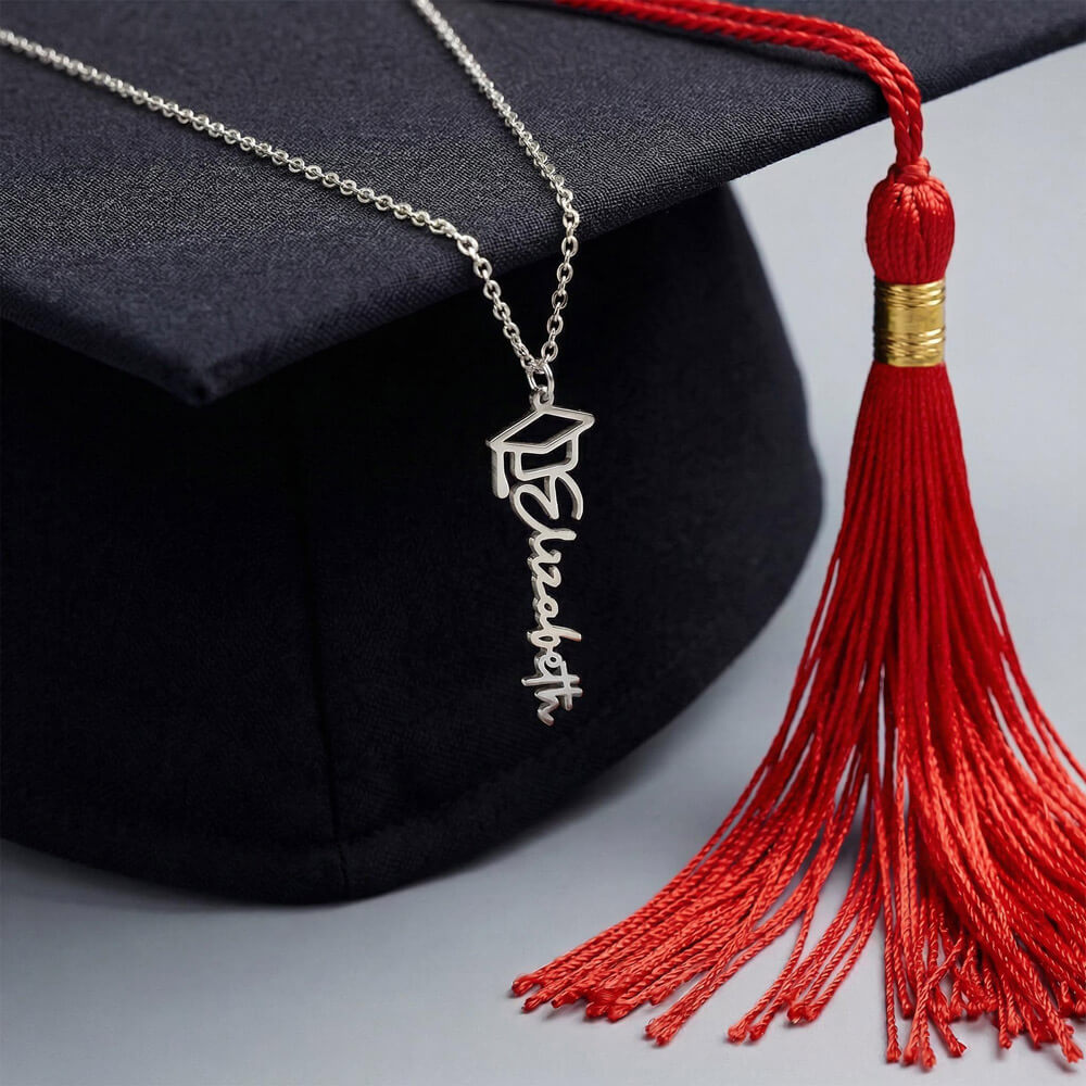 Graduate Cap Necklace