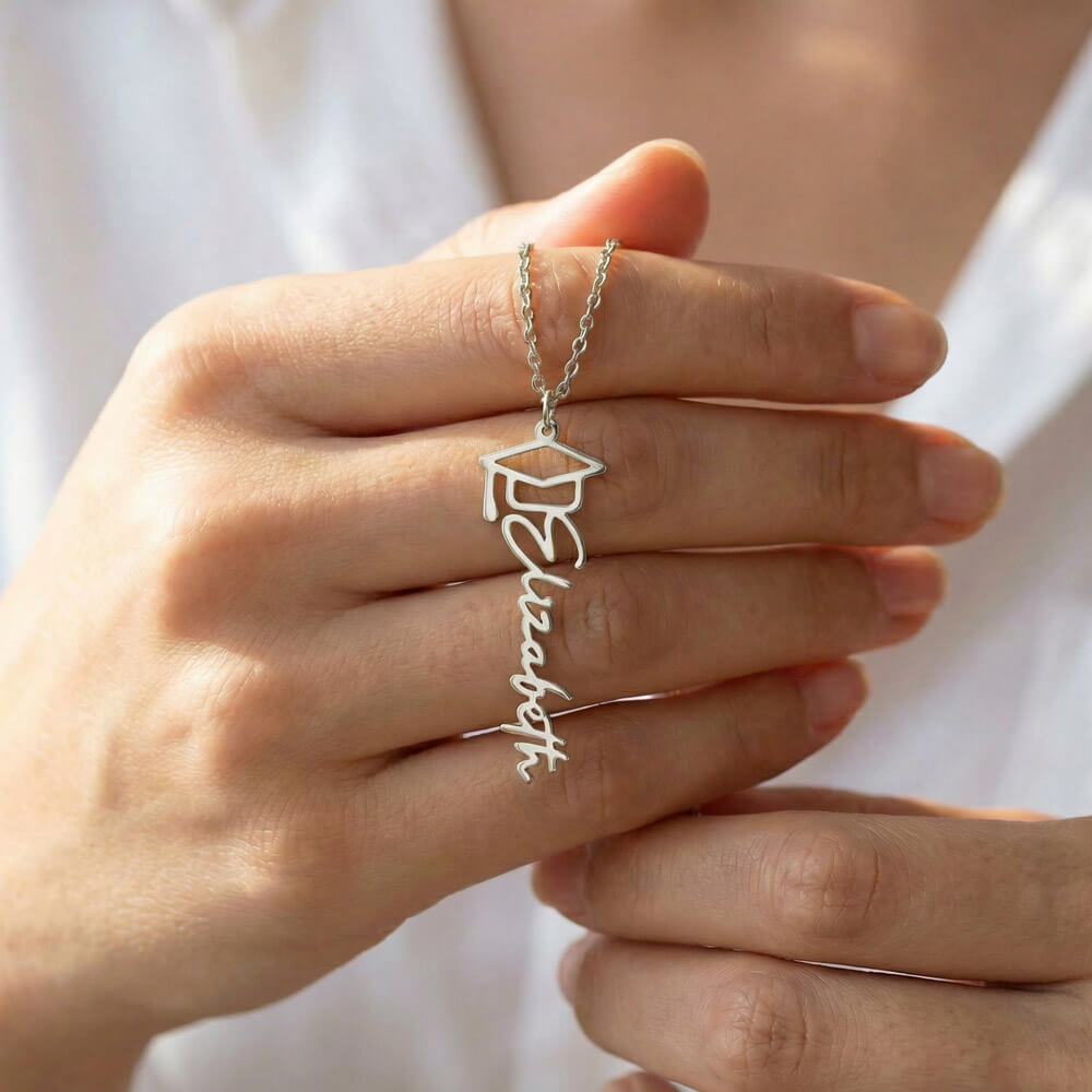 Graduate Cap Necklace