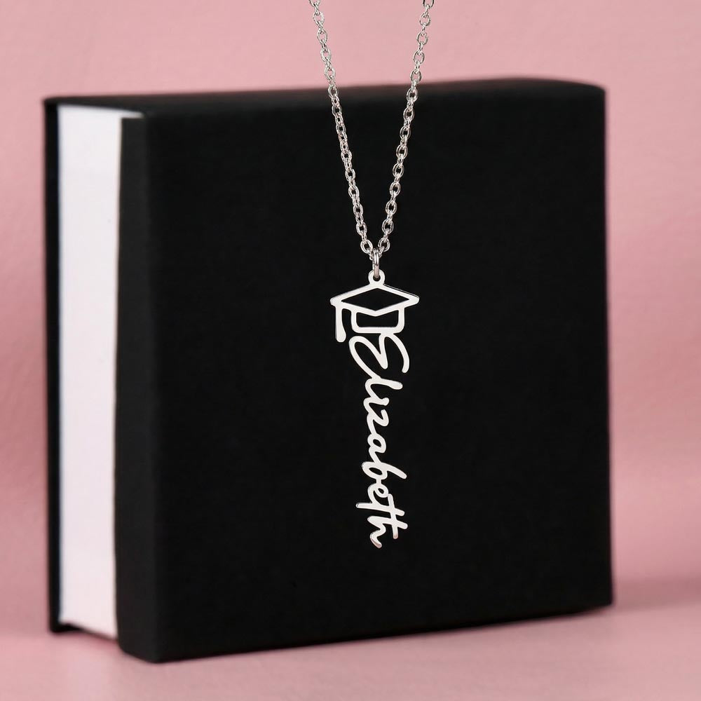 Graduate Cap Necklace