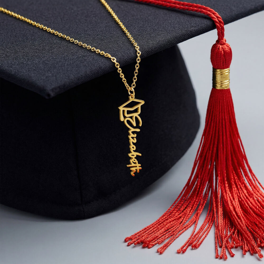 Graduate Cap Necklace