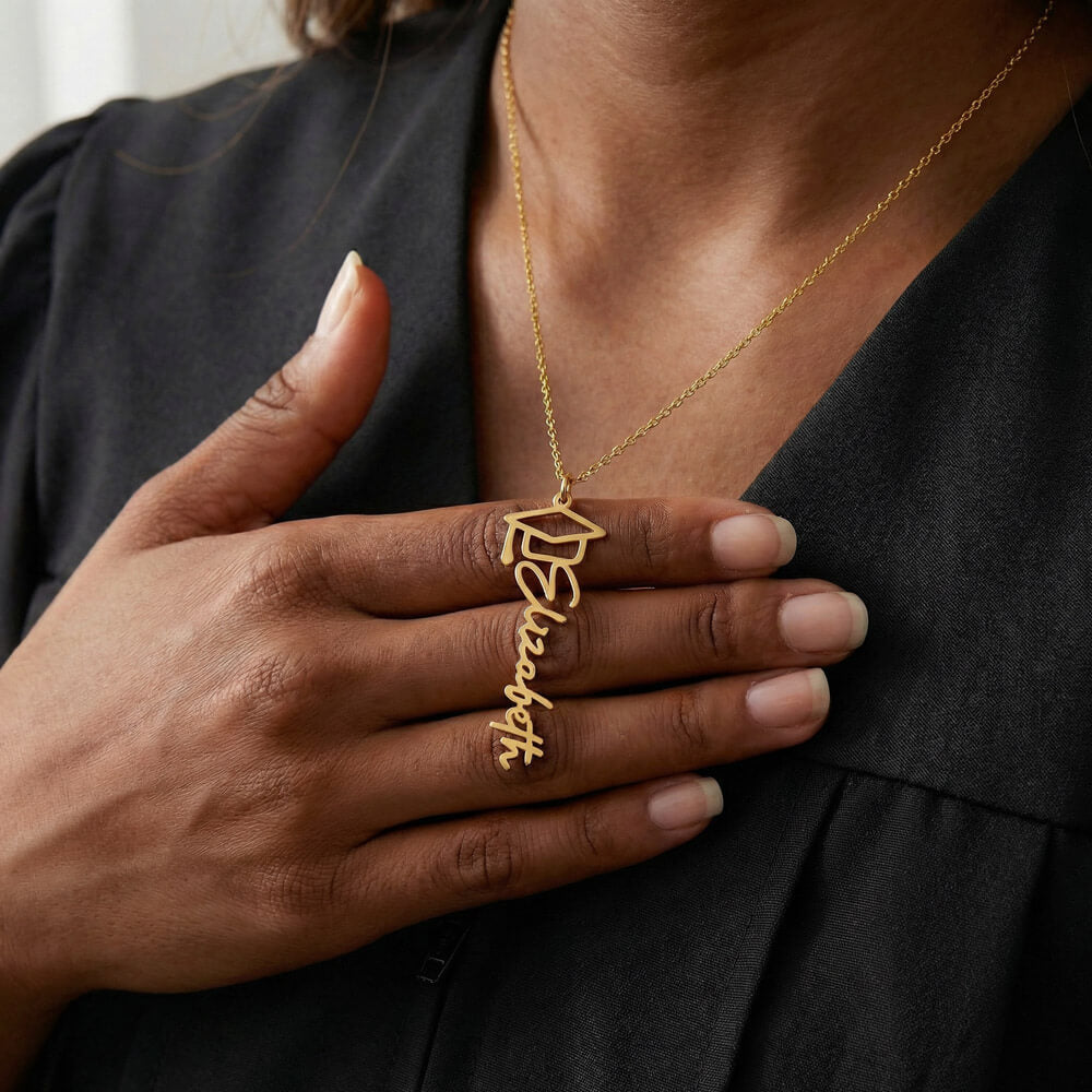 Graduate Cap Necklace