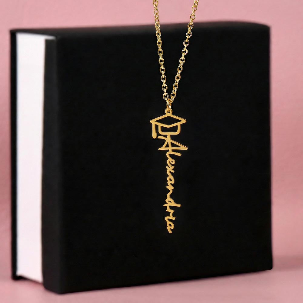 Graduate Cap Necklace