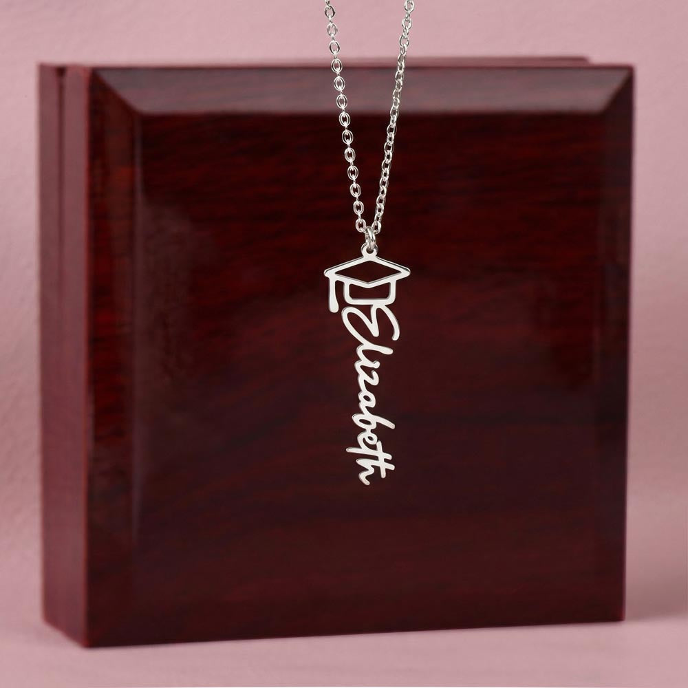 Graduate Cap Necklace
