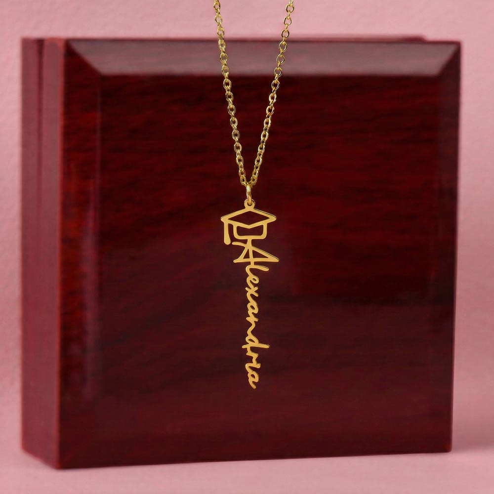 Graduate Cap Necklace